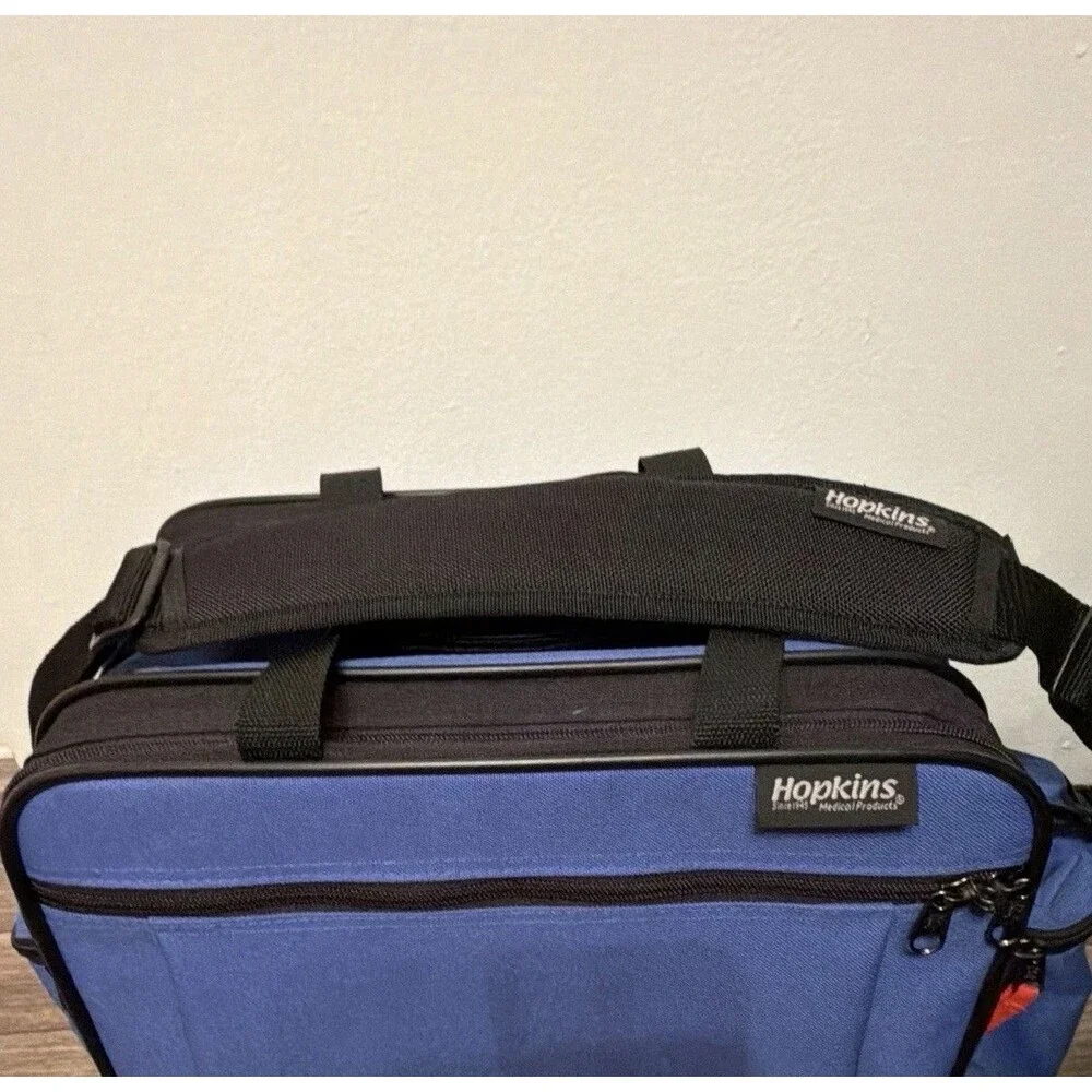Hopkins Medical Products Rolling Med Bag with EZ-View: Waterproof,Laptop Section